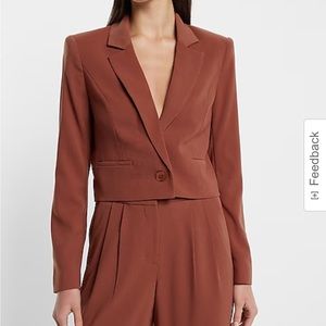 Cropped blazer - Express - size L (suit combo!)